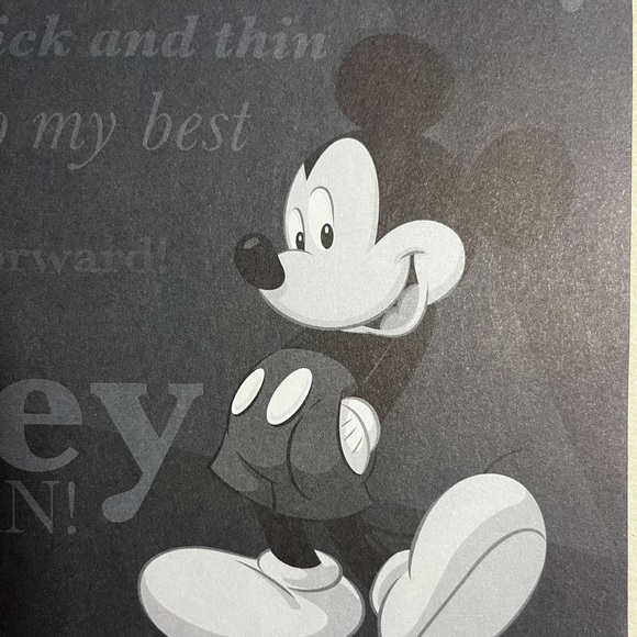 Two page Mickey Mouse layout. This is actually four pages total - Picture 3 of 11